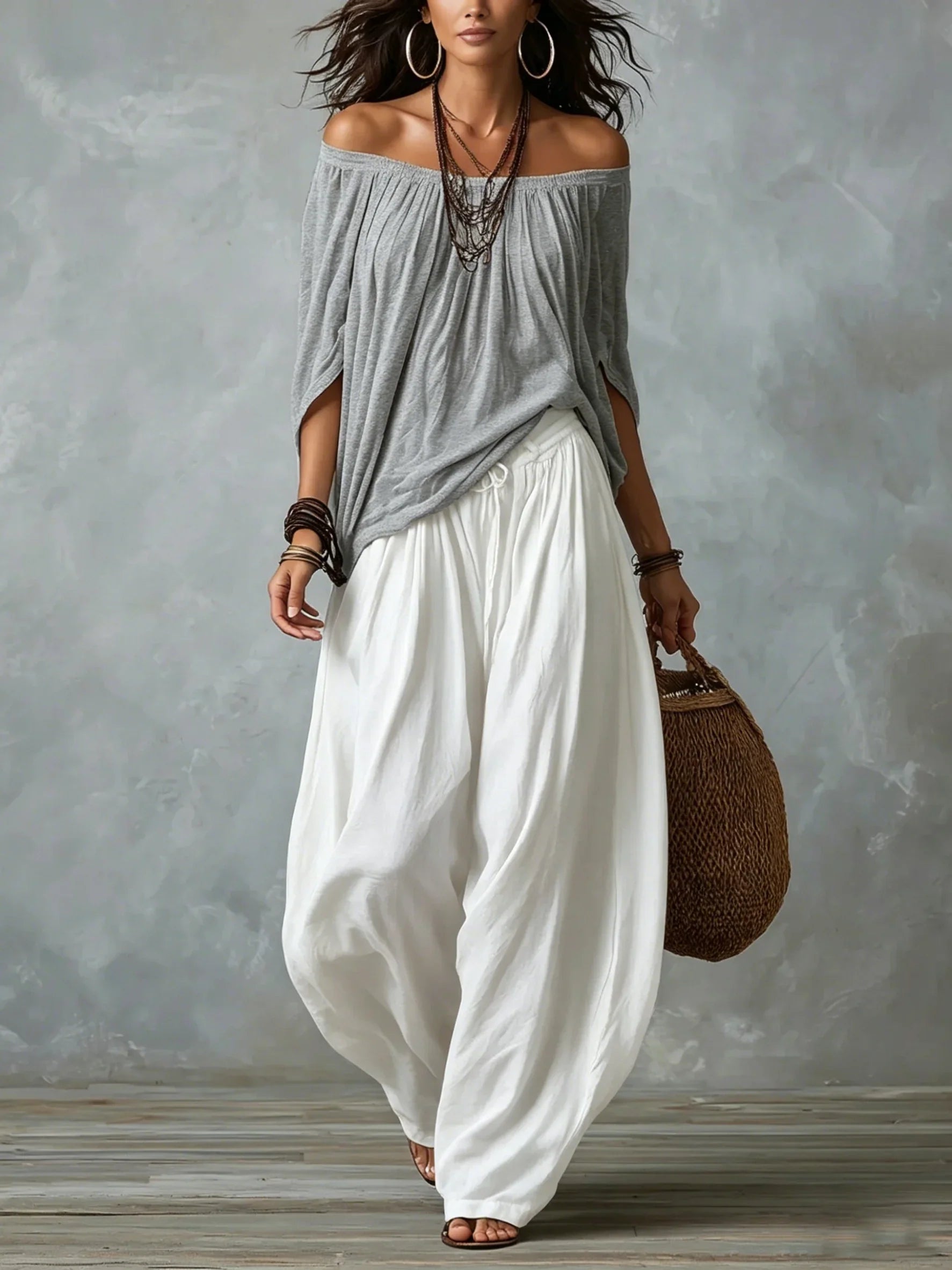 Grey White / 2XL(UK 18)