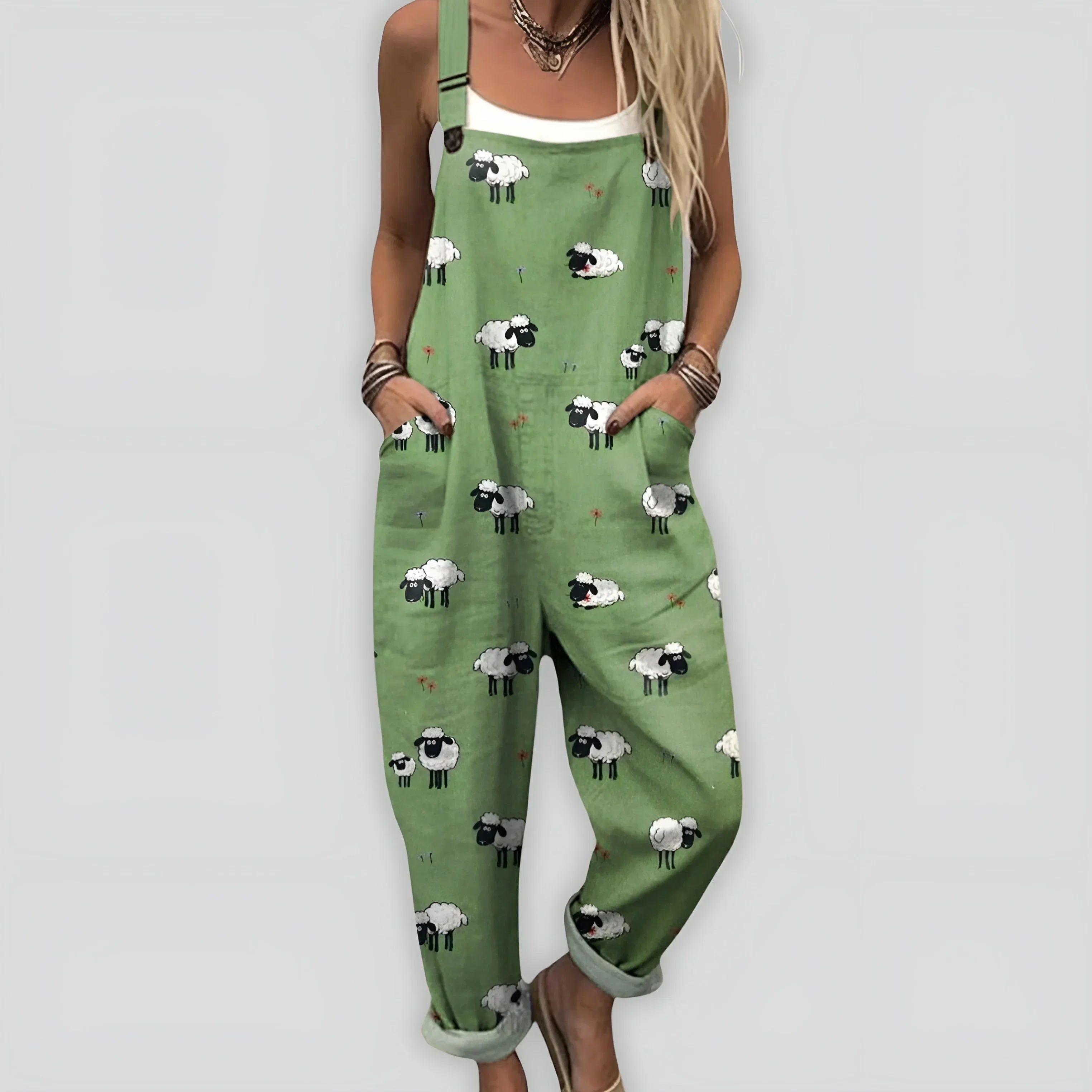 Green with sheep / 3XL
