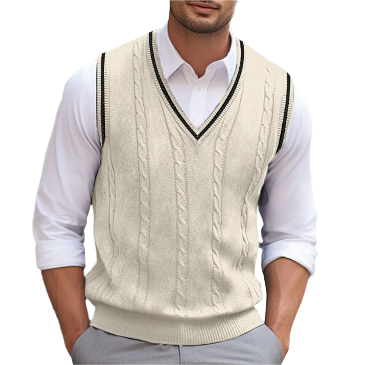 Beige / 4XL
