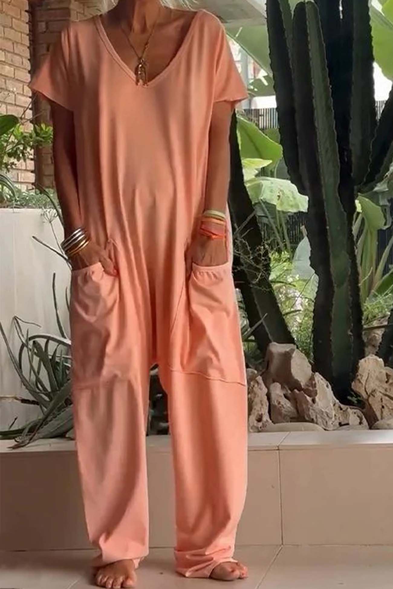 Peach Orange / 5XL (22-24)