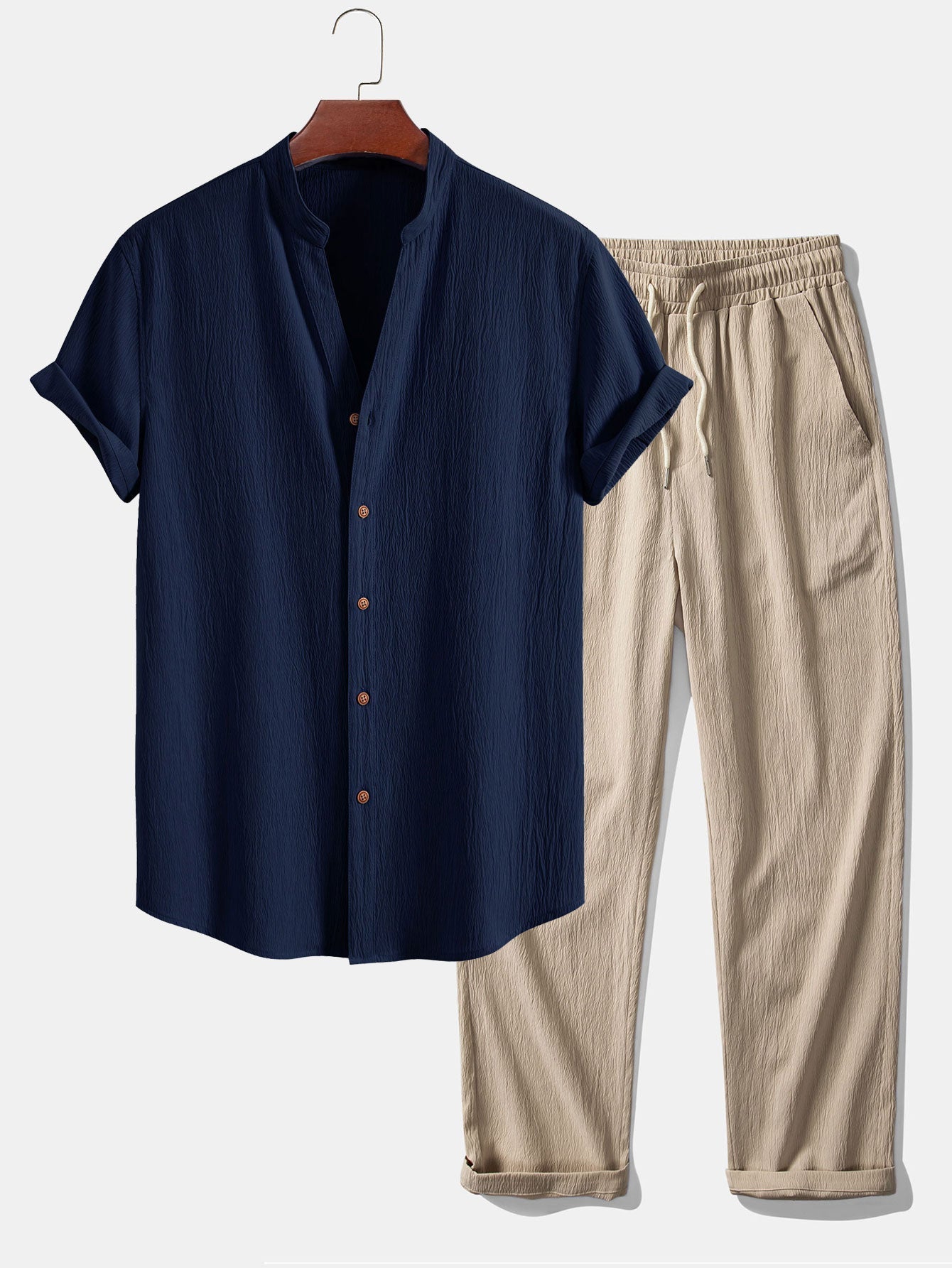 Navy and beige / 2XL