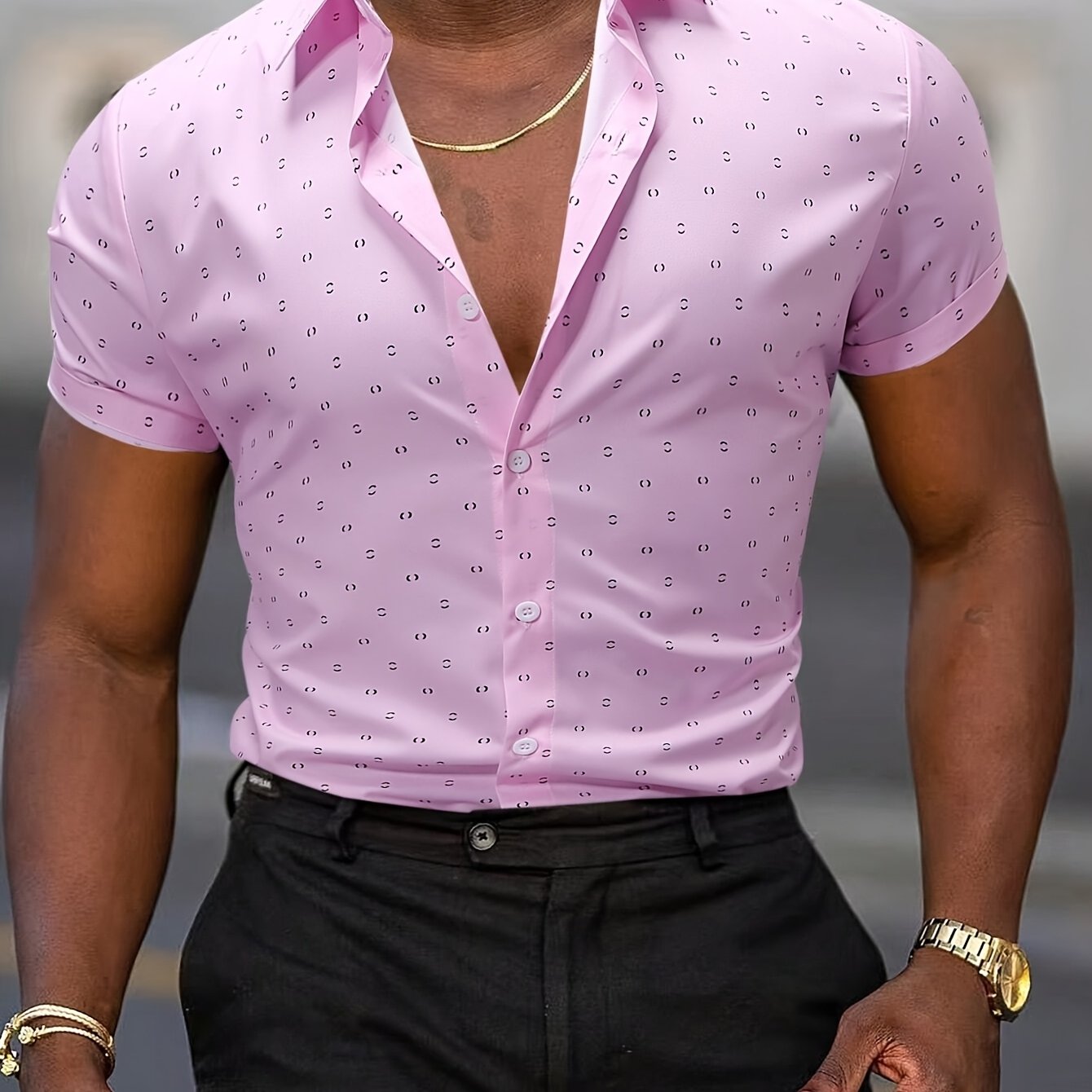 Pink (With Black) / XXL