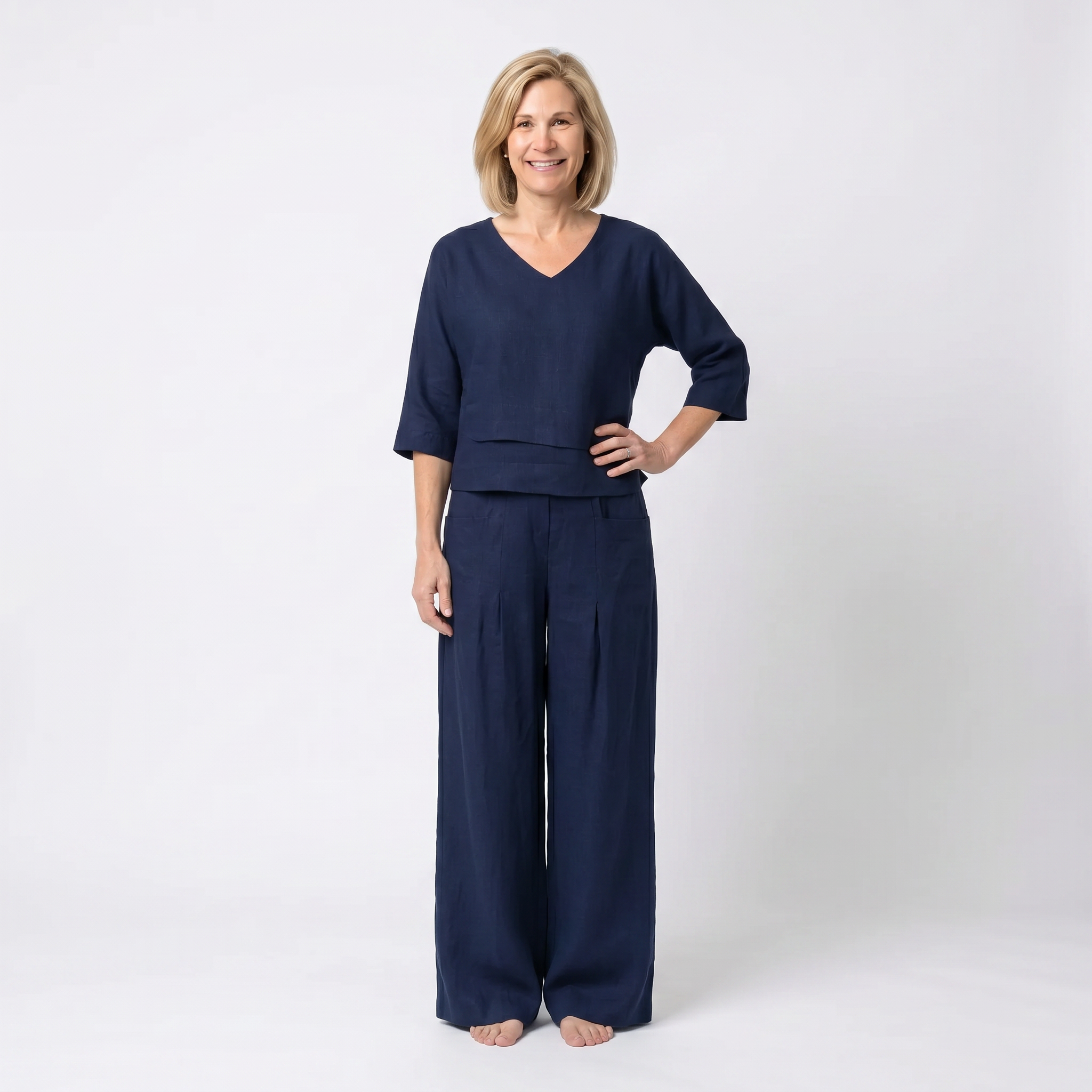 Navy Blue / 4XL