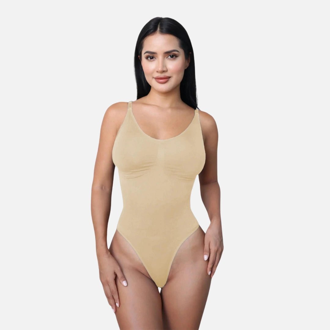 Beige / 3XL/4XL / Thong